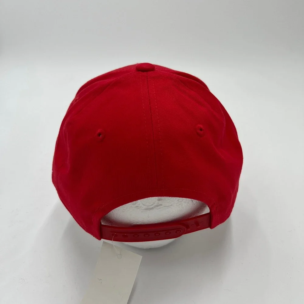 Reebok Calgary Flames NHL Womens Snapback Hat Red Cotton Face Off‎ Headwear